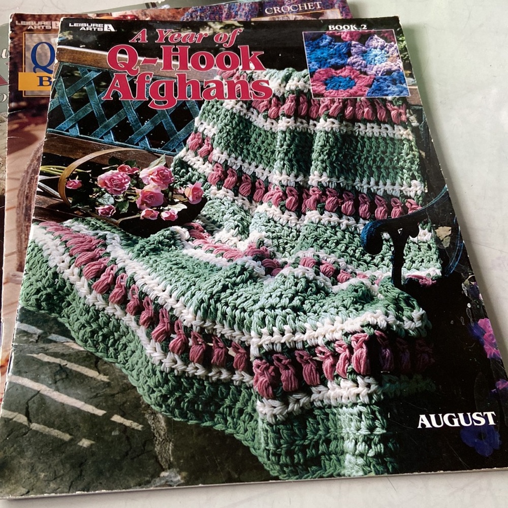 Crochet a Retro Afghan in a Hurry - 5 Pamphlets - Picture 2 of 5